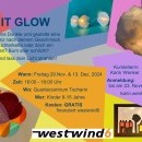 LET IT GLOW - eine Leuchte gestalten am 29. November 2024 und 13. Dezember 2024 im Quartierzentrum Tscharni