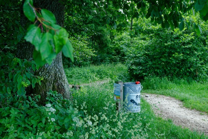 Standort Postentafel Winterhalde Wald